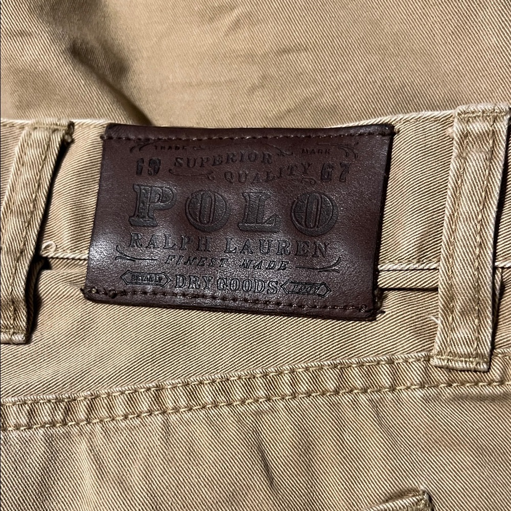 Polo by Ralph Lauren Tan Men Jeans Like New - Picture 3 of 5